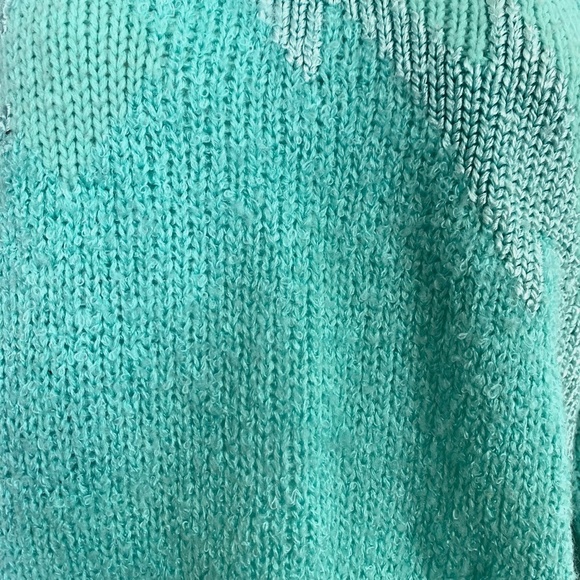 ANDREW ST JOHN Vintage V-Back Chunky Sweater sz M - Picture 5 of 16